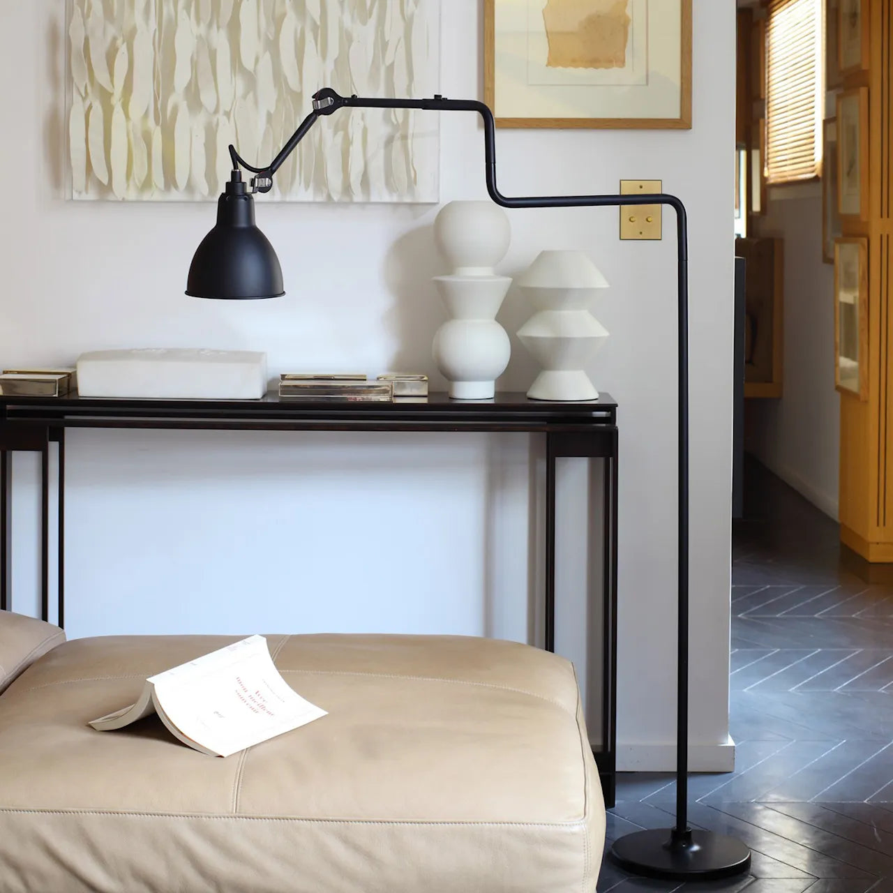 Lampe Gras N°411 Gólflampi