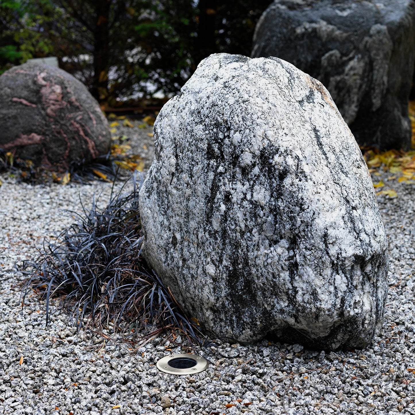 Gramos Round Útiljós Niðurgrafið