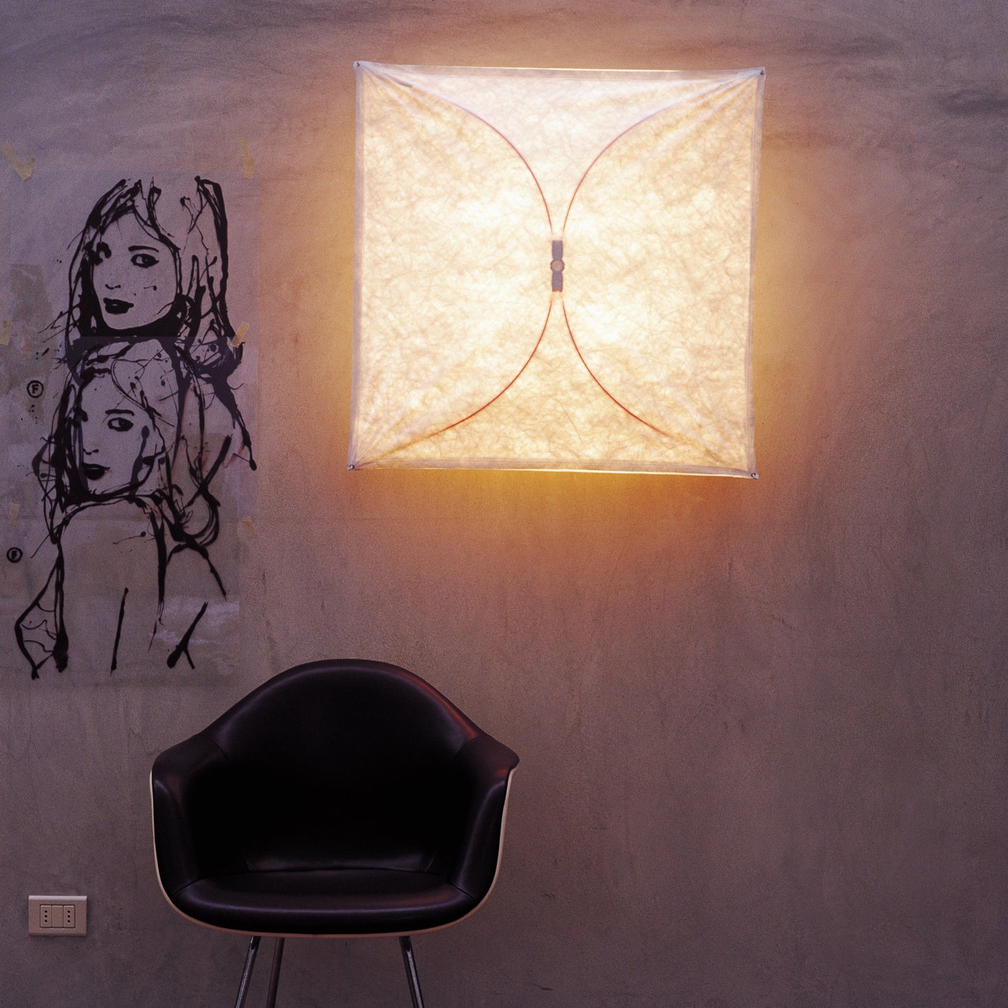 Ariette wall/ceiling light