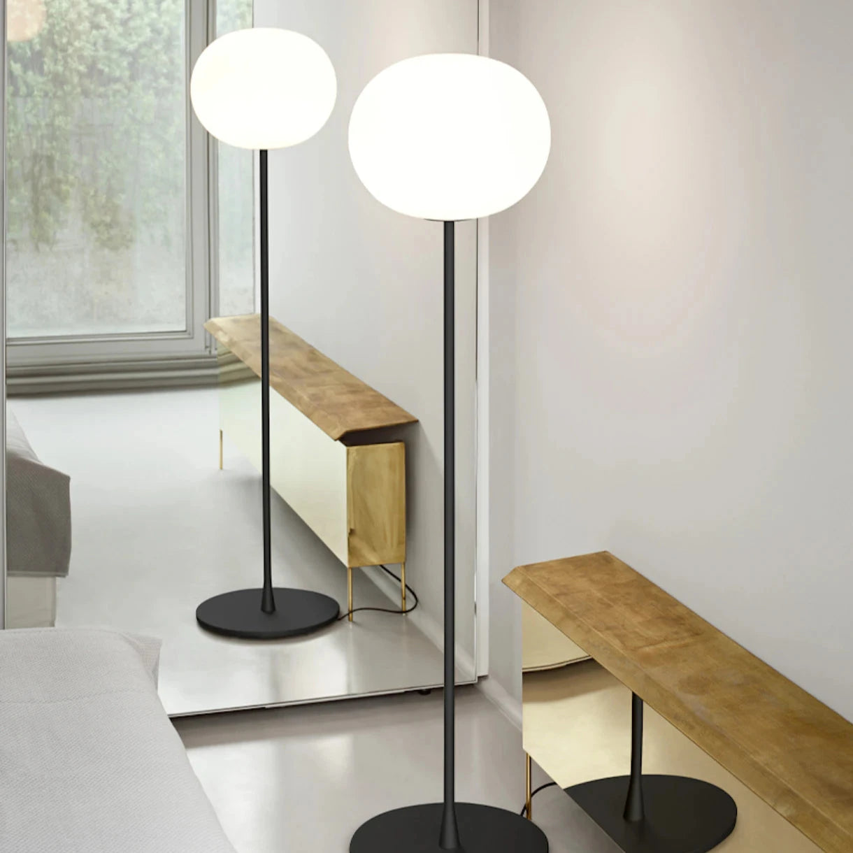Glo-Ball floor lamp