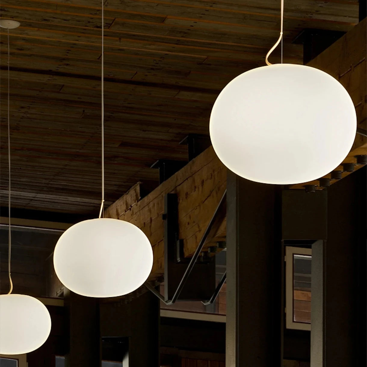 Glo-Ball hanging light