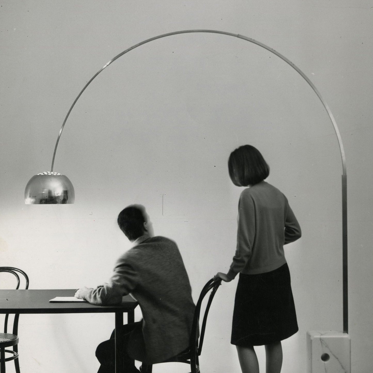 Arco floor lamp