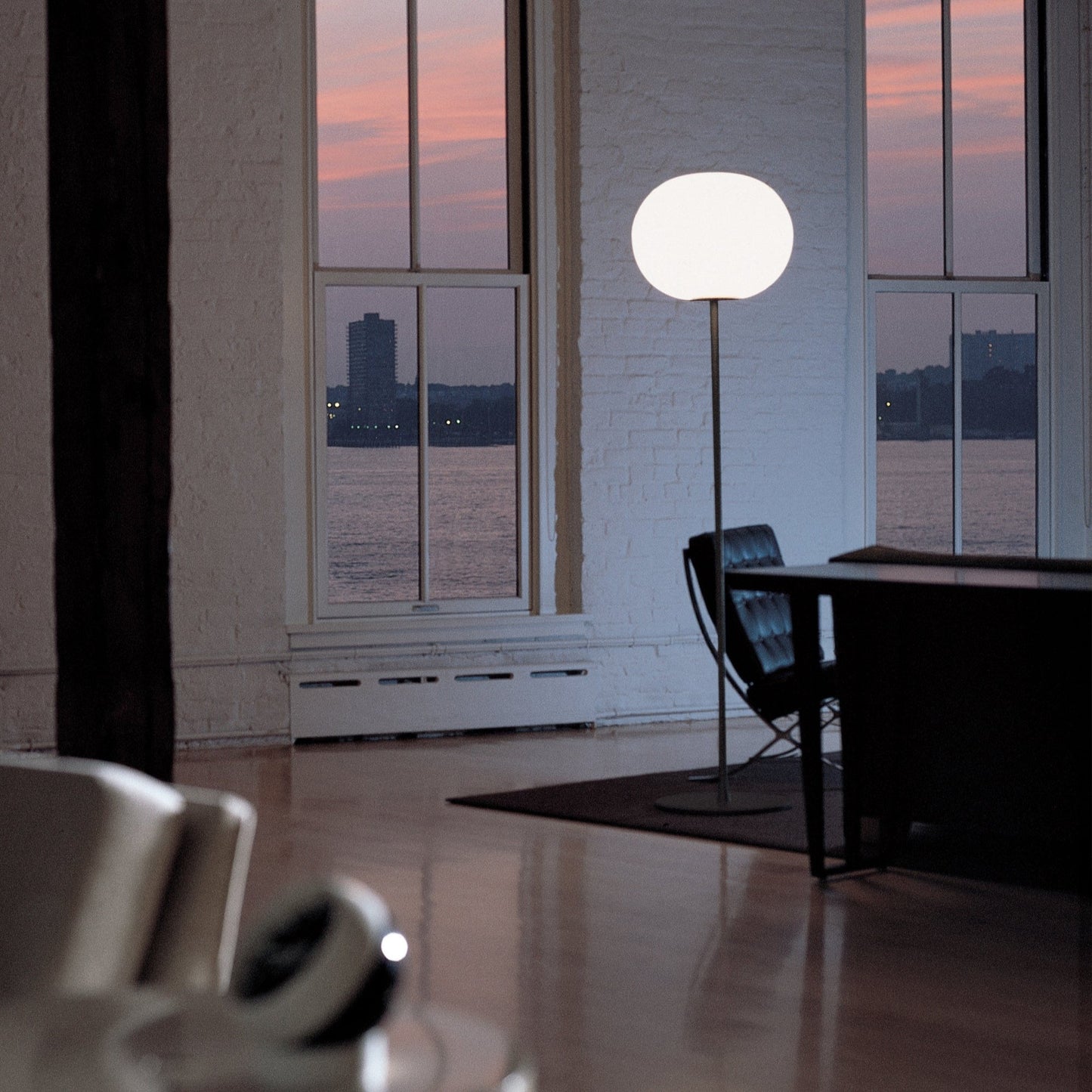 Glo-Ball floor lamp