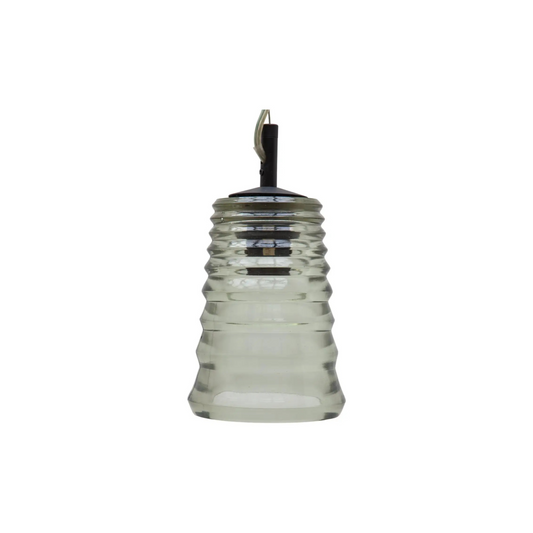 Pressed Glas Tube Hangandi Ljós