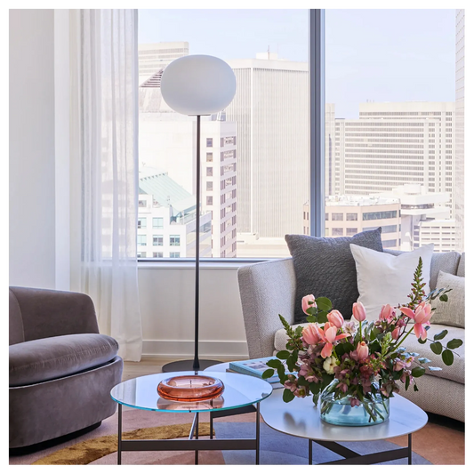 Glo-Ball floor lamp