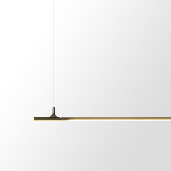 Gallery Pendant - Brass Braided