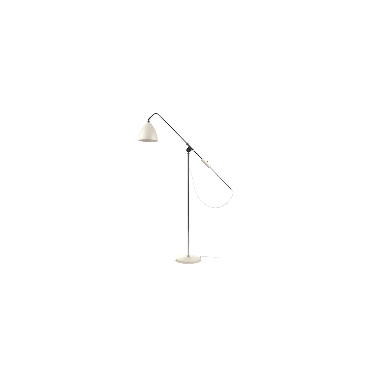 Bestlite BL4 Gólflampi - Chrome / Soft White Semi Matt