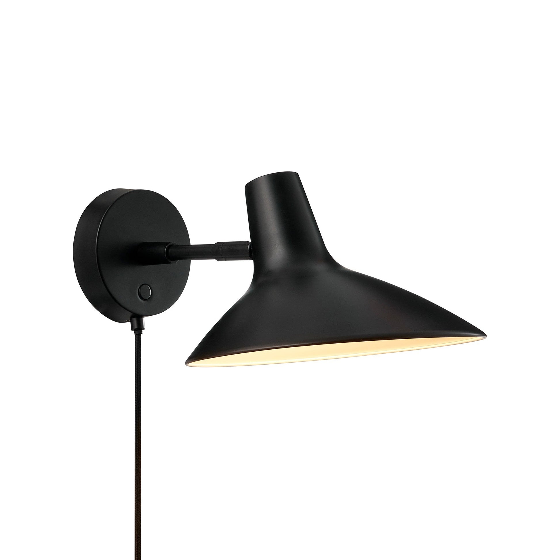 Nordlux Darci Short Wall Light Black