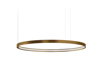 Zero Round suspension lamp - Bronze - 75cm