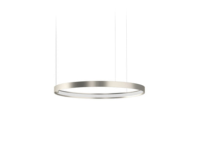 Zero Round suspension lamp - Titanium - 50cm