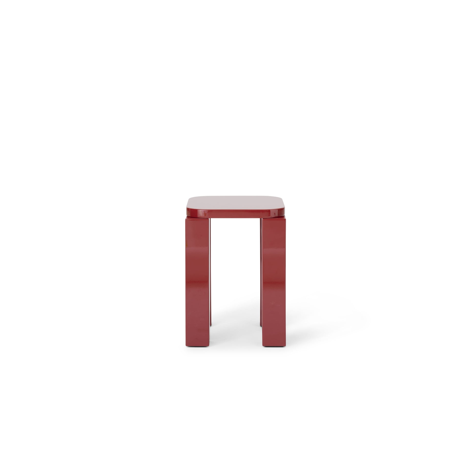 Atlas Kollur - Lacquered Burgundy - Ferkantaður