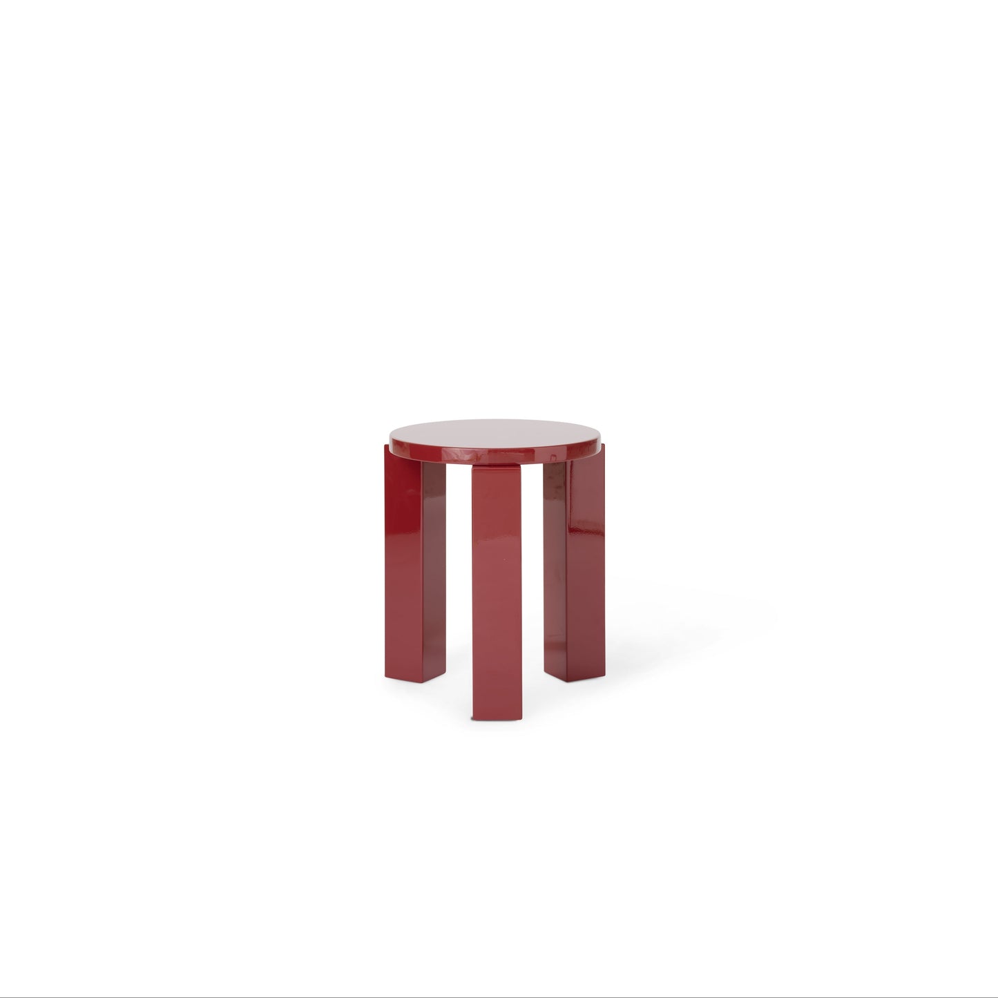 Atlas Kollur - Lacquered Burgundy - Kringlóttur