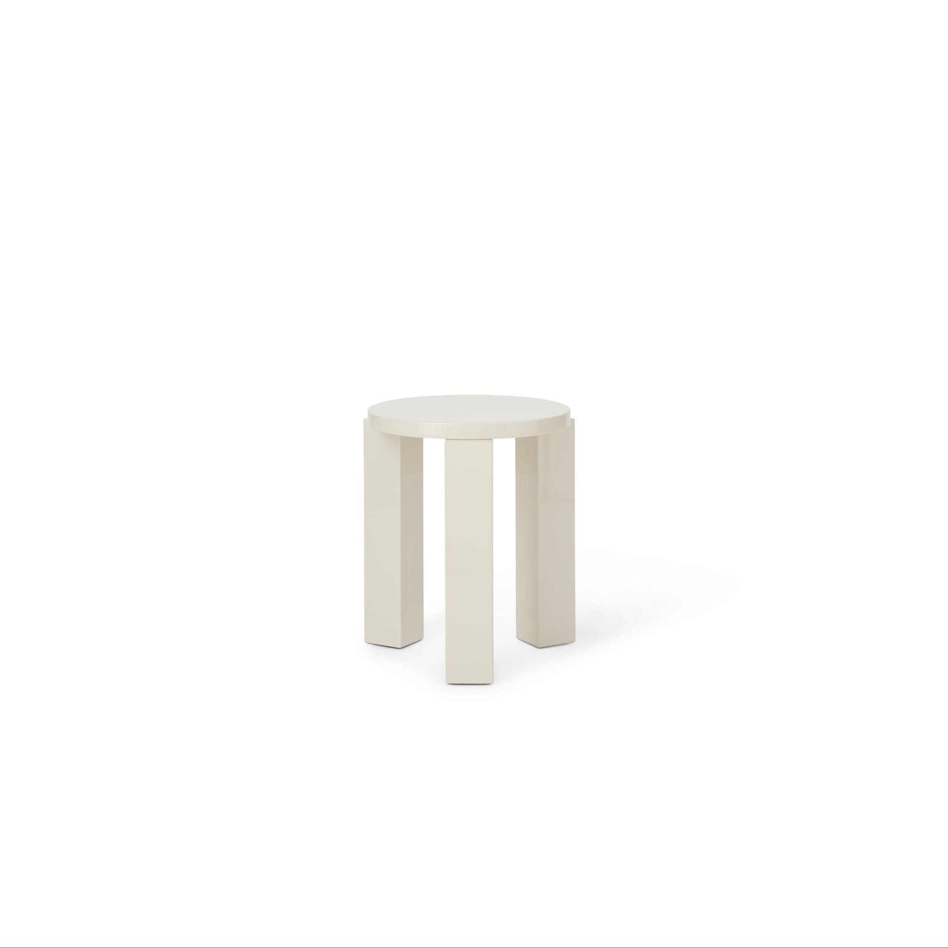 Atlas Kollur - Lacquered Creme - Kringlóttur