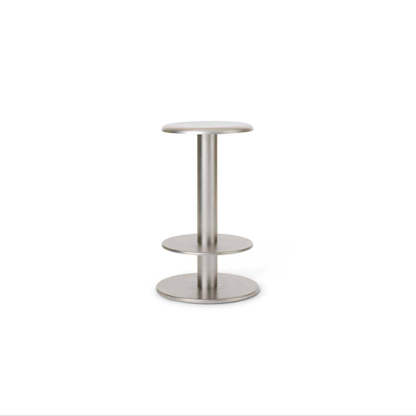 Coupe Kollur - Stainless Steel - Barstóll 65 cm