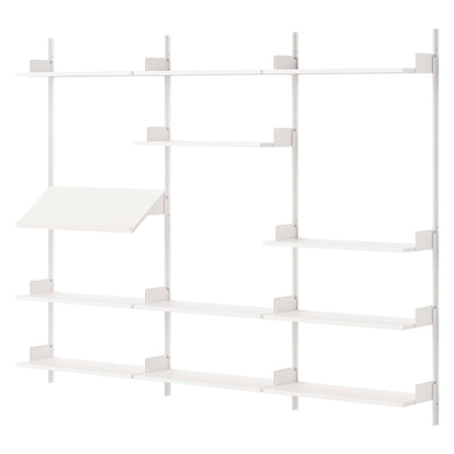 New Works Display Shelf - White / White