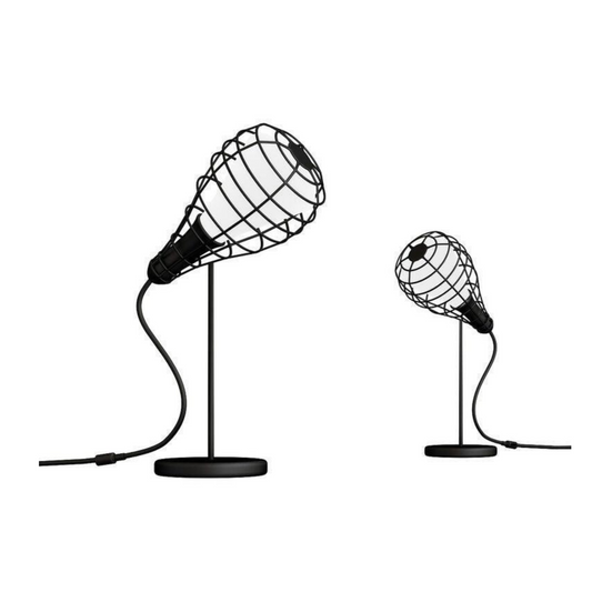 Cage Mic Borðlampi