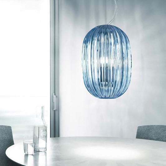 PLASS M – Light Blue Hangandi Ljós