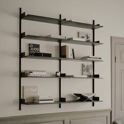 New Works Library Shelf 1900 lifestyle black